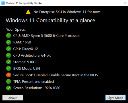 Windows 11 Compatibility Checker 2.2