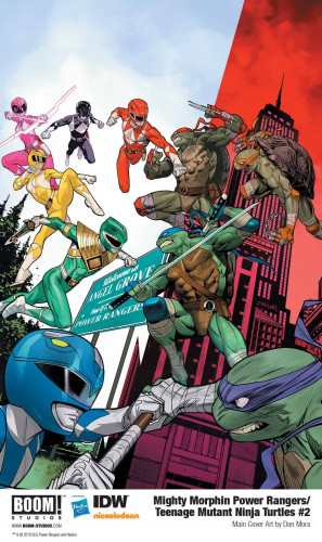 BOOM Studios - Mighty Morphin Power Rangers Of Teenage Mutant Ninja Turtles 2021 Hybrid Comic