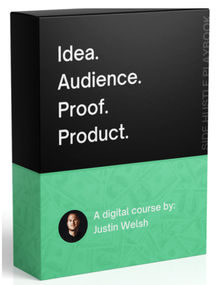 Justin Welsh - Idea Audience Proof Product-The Side Income Playbook