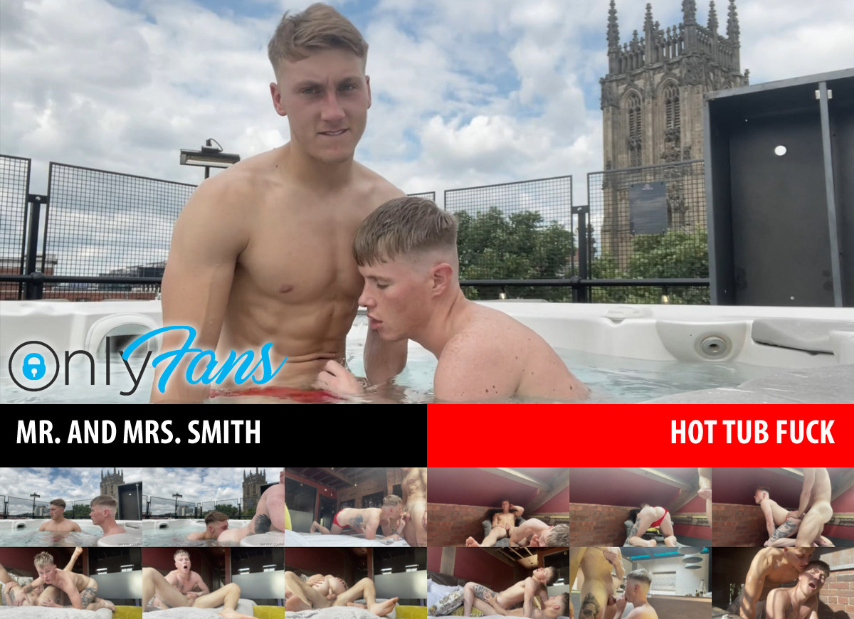 [OnlyFans.com] gay 0161 couple - Hot Tub Fuck (Mr. and Mrs. Smith) [2021 г., Bareback, Oral, Anal, Twinks, Tattoos, Creampie, Rimming, Kissing, 1080p]
