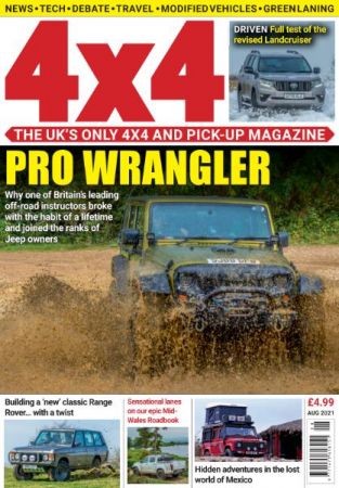 4x4 Magazine UK   August 2021 (True PDF)