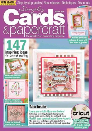 Simply Cards and Papercraft   Issue 219, 2021
