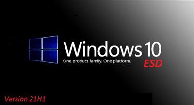 Windows 10 x64  21H1 10.0.19043.1110 10in1 OEM ESD fr-FR Preactivated JULY 2021