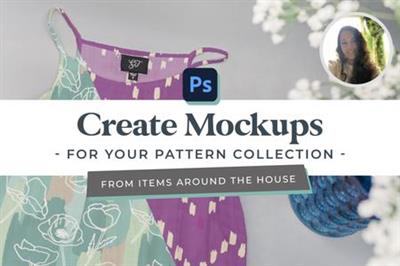 Create  Realistic Mock-ups for Your Pattern Collection and Designs