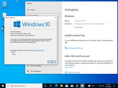 d35520bd9f38249949e7008b3629e583 - Windows 10 Pro 21H1 10.0.19043.1110  (x86/x64) With Office 2019 Pro Plus Preactivated Multilingual July 2021