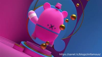Create  colourful scene in C4D with Arnold