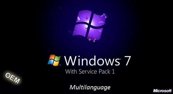 Windows 7 SP1 (x64) Ultimate 3 in 1 OEM Multilngual Preactivated JULY 2021