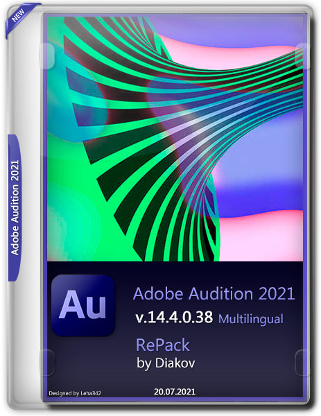 Adobe Audition 2021 v.14.4.0.38 RePack by Diakov (MULTi/RUS/2021)