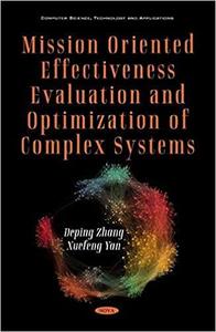 The main content of this book includes the entire analyzing process of system effectiveness and complex system performance; th