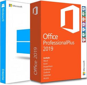 Windows 10 Enterprise 21H1 10.0.19043.1110 (x86/x64) With Office 2019 Pro Plus Preactivated Multilingual July 2021