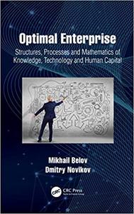 Optimal Enterprise Structures, Processes and Mathematics of Knowledge, Technology and Human Capital