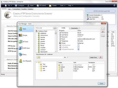 Cerberus FTP Server Enterprise 12.1.0 (x64)