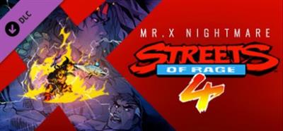 Streets of Rage 4 Mr X Nightmare CODEX