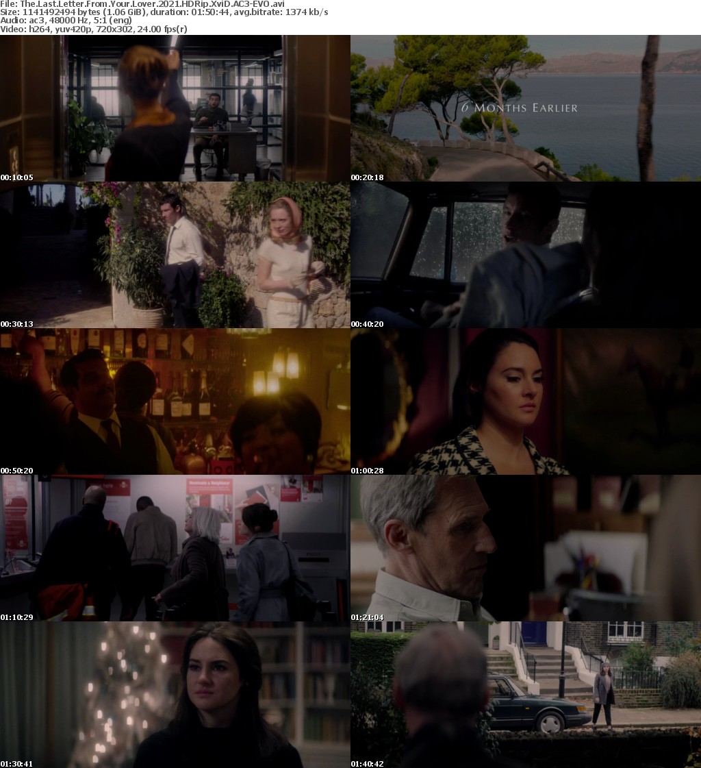 The Last Letter From Your Lover (2021) HDRip XviD AC3-EVO