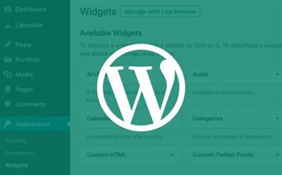 Tutsplus - Everything You Need to Know About WordPress Widgets