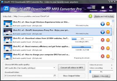 ChrisPC YTD Downloader MP3 Converter Pro 4.07.23 Multilingual
