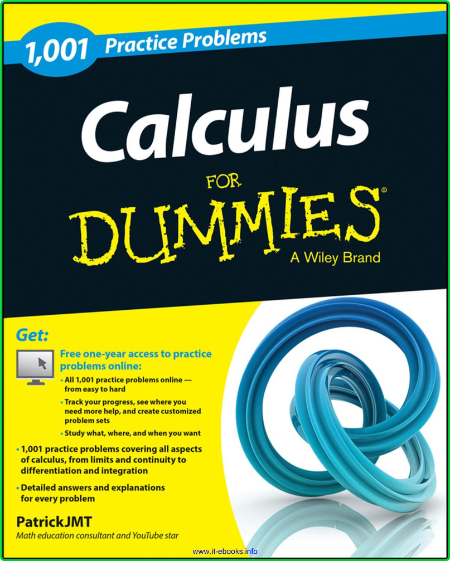 Calculus 1001 Practice Problems For Dummies