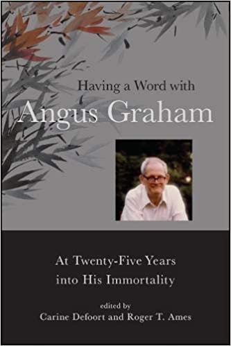 Having a Word with Angus Graham: At Twenty Five Years into His Immortality