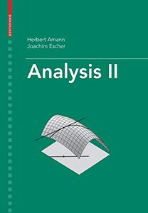 Analysis II by Herbert Amann