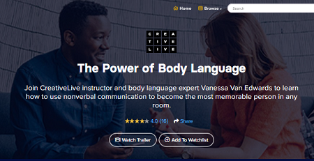 Vanessa Van Edwards - The Power of Body Language (Course Video)