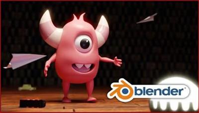 Create  A Pixar Inspired Modeling Of A Monster In Blender