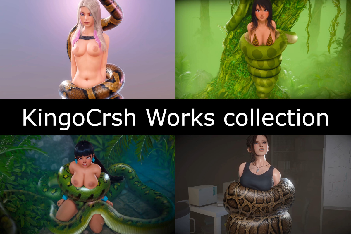 KingoCrsh Works collection / Сборник работ KingoCrsh [2019-2021, Animated, Monster, Oral, Parody, Tentacles, WEB-DL, 1080p]