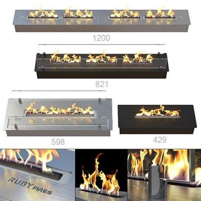 CGTrader   Bio Fireplaces Ruby Fires