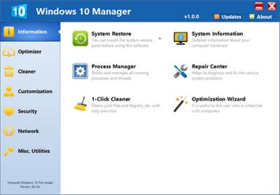 Yamicsoft Windows 10 Manager 3.5.3 Multilingual + Portable