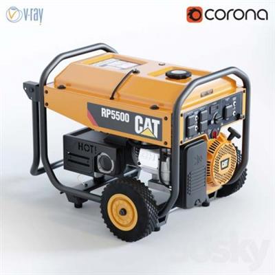 3DSky   Portable generator CAT RP 5500